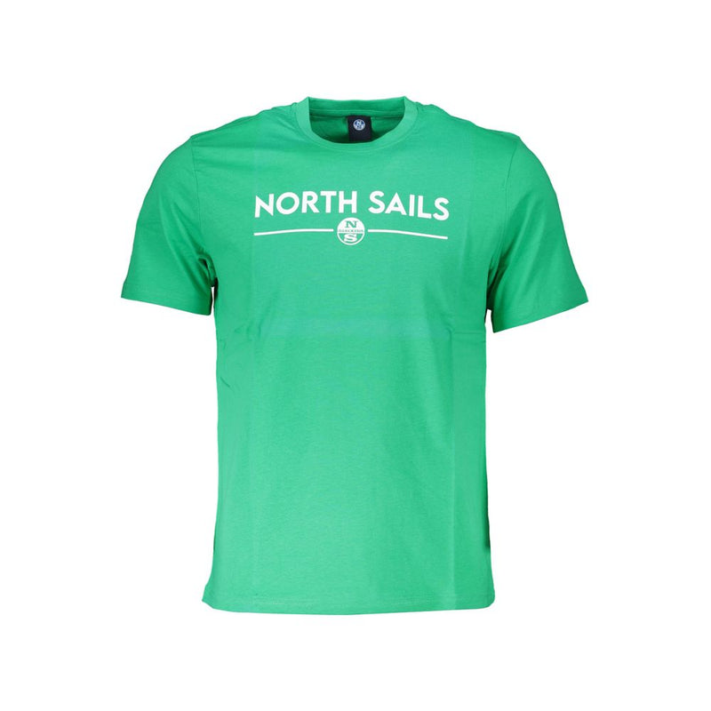 T-shirt en coton vert