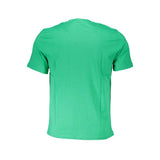 Camiseta de algodón verde