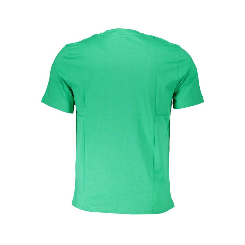 T-shirt in cotone verde