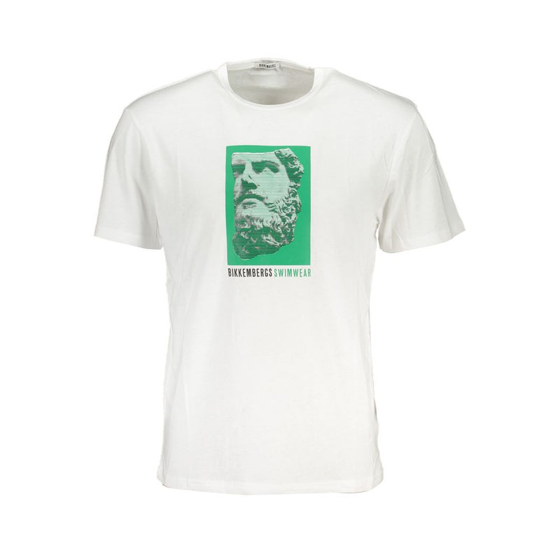 T-shirt di cotone bianco