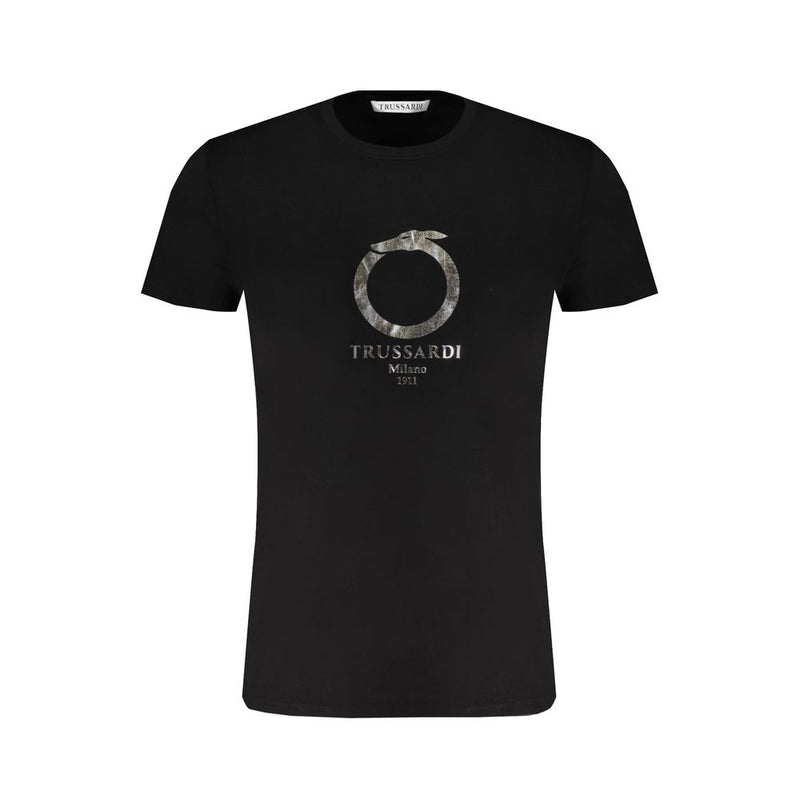 T-shirt en coton noir