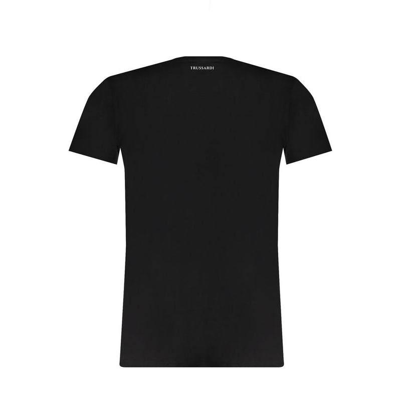 T-shirt en coton noir