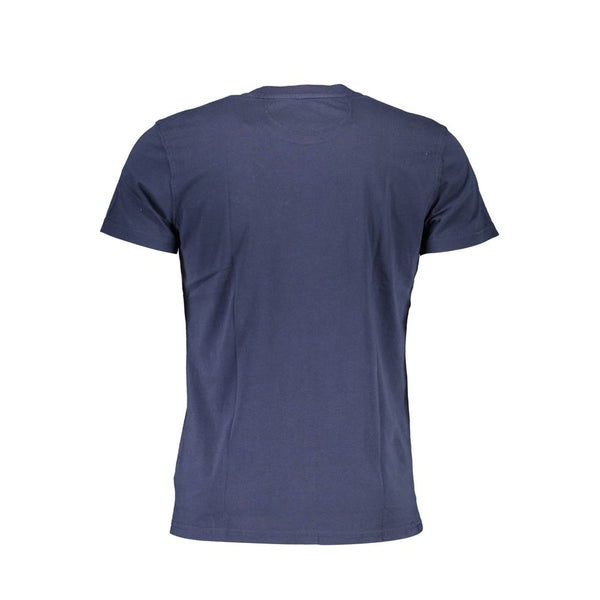 Chic Blue Sticked Logo Tee - Regelmäßige Passform