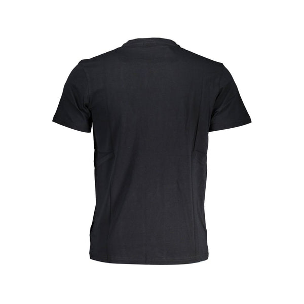 T-shirt noir brodé élégant