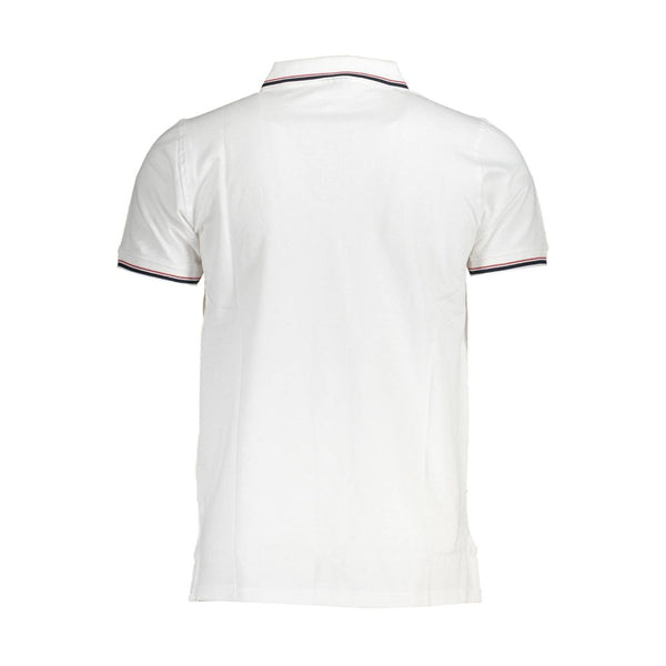 Polo de algodón blanco