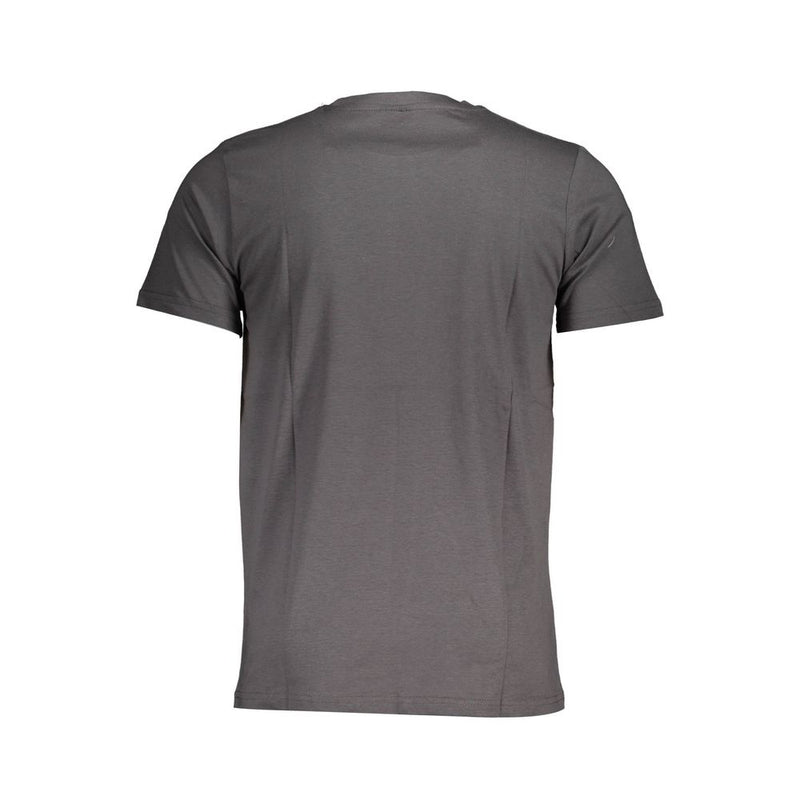 T-shirt di cotone grigio