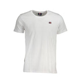 T-shirt di cotone bianco