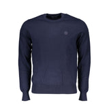 Maglione dell'equipaggio eco-consapevole in blu