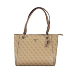 Beige Polyethylenhandtasche