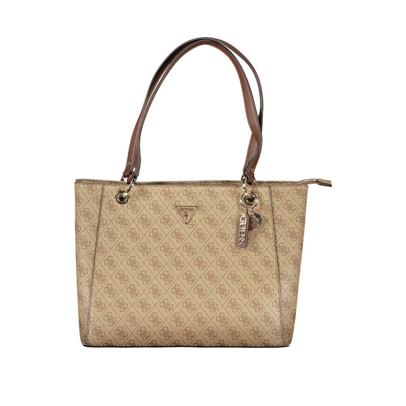 Bolso de polietileno beige