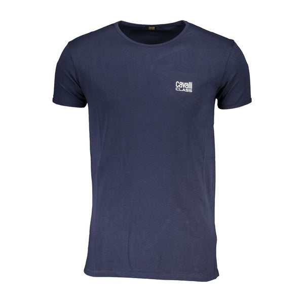 T-shirt di cotone blu