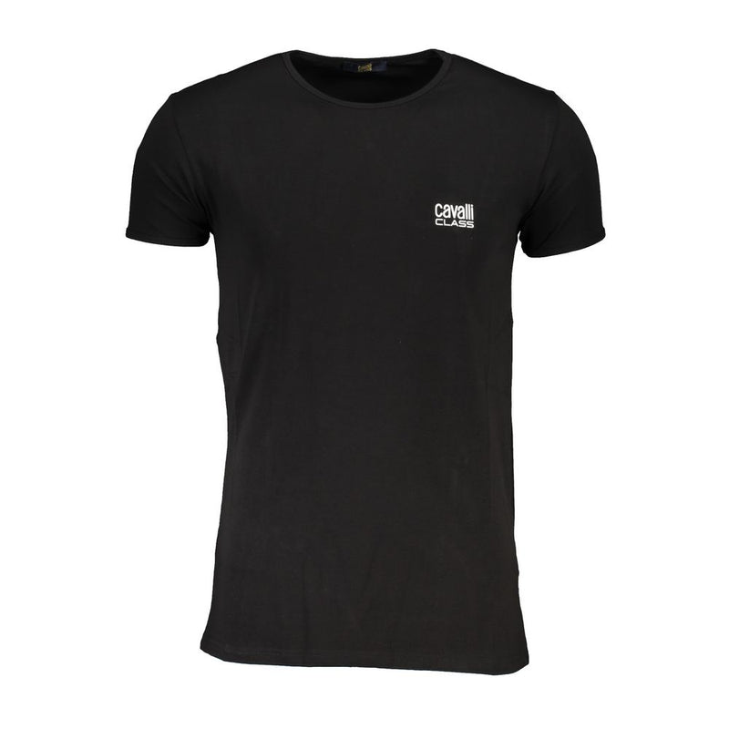 T-shirt in cotone nero