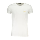 T-shirt di cotone bianco