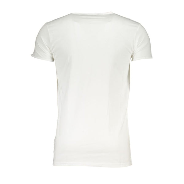 Camiseta de algodón blanco