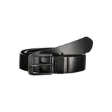 Ceinture en cuir en fer élégant avec boucle en métal