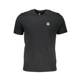 Camiseta de algodón negro