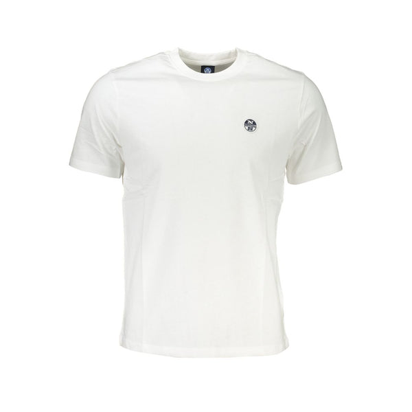 Camiseta de algodón blanco