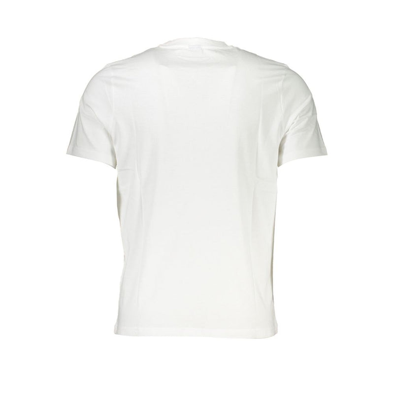 Camiseta de algodón blanco