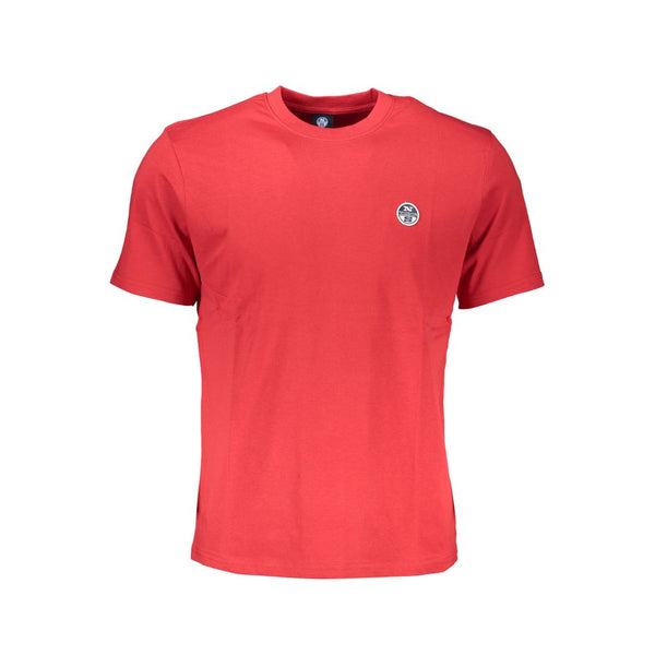 T-shirt di cotone rosso