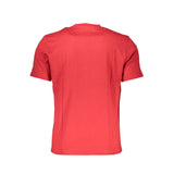 Rotes Baumwollt-Shirt