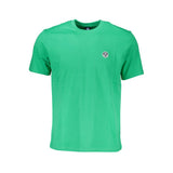 T-shirt in cotone verde