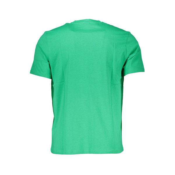 Camiseta de algodón verde