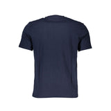 T-shirt di cotone blu