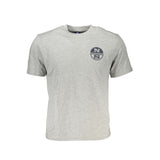 T-shirt di cotone grigio