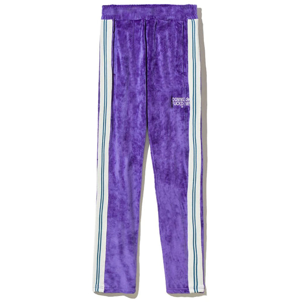 Jean en polyester violet et pantalon