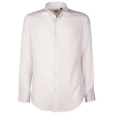 Camicia di cotone bianco