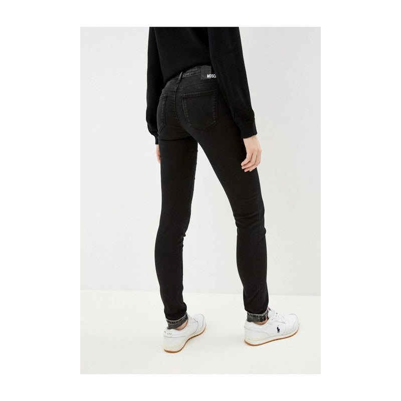 Eleganti jeans slim tratghi neri