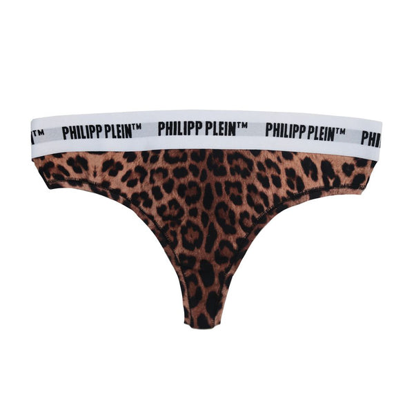 Chic Leopard Print Thong Duo για γυναίκες