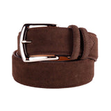 Κομψό Quad of Suede Calfskin Belts