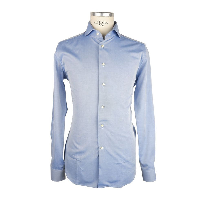 Elegante camicia Milano azzurro