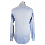 Elegante camicia Milano azzurro