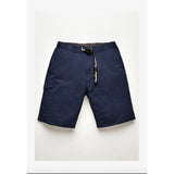 Elegante blaue Baumwoll -Mischshorts