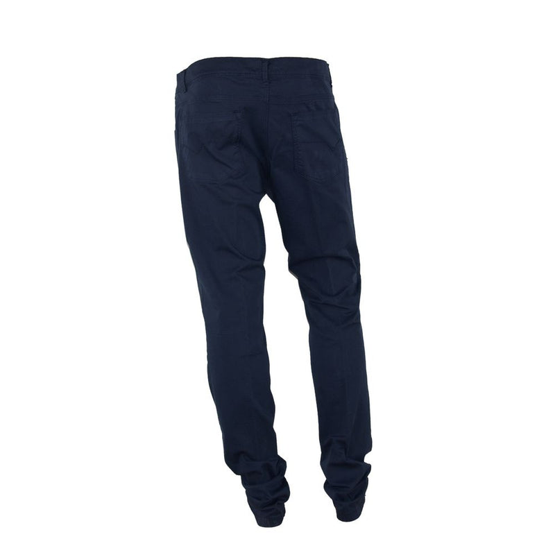 Pantalon sophistiqué en coton d'été