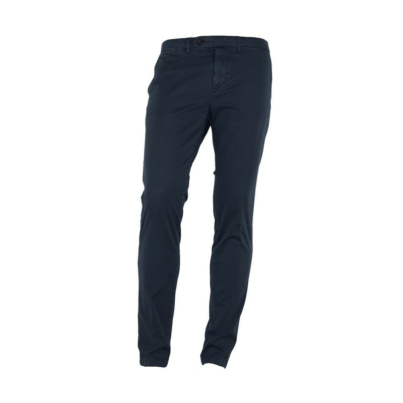 Eleganti pantaloni estivi blu