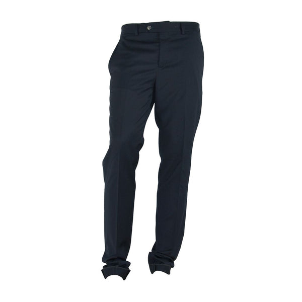 Pantalon de créateur italien noir élégant