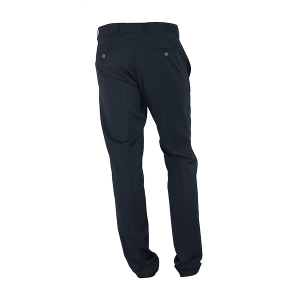 Pantalon de créateur italien noir élégant