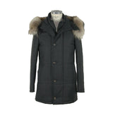 Elegante italienische Woll-Cashmere-Mischjacke