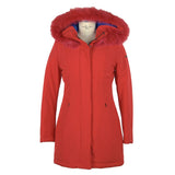 Elegante calidez de invierno Parka blanda de caparazón