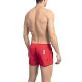 Shorts de natation Red Micro avec bande de contraste