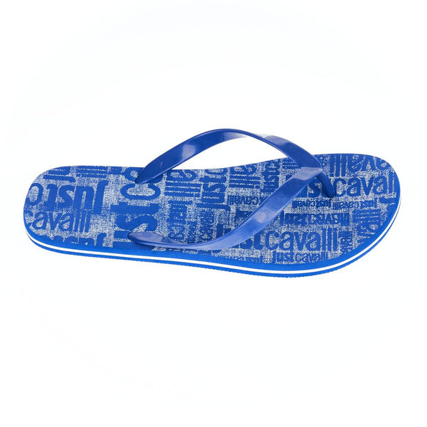 Elegantes chanclas de hombres azul claro para hombres