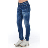 Blue Cotton Women's Skinny Jean