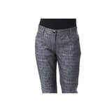 Pantaloni chic croc stampe con tasche