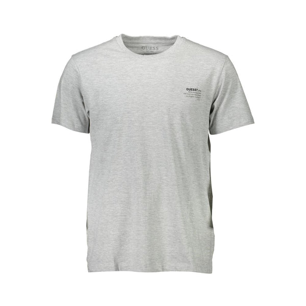 Tee del logo classico di Grey Crew Neck