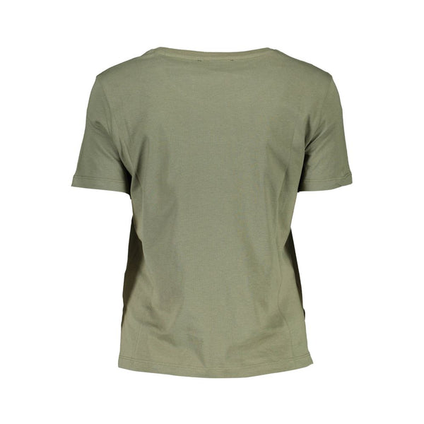 Tee de logo Green Chic avec manches courtes