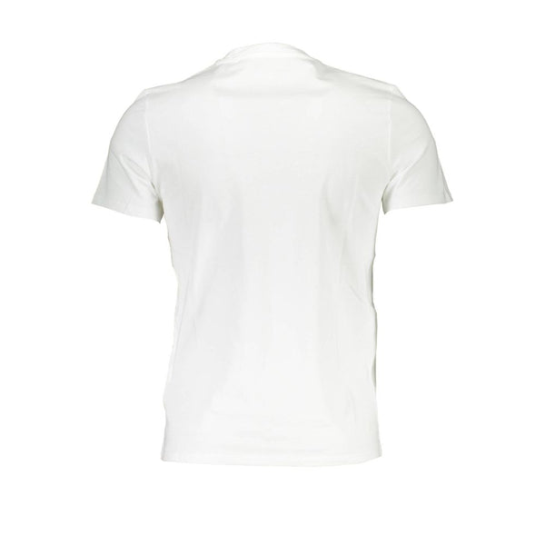 T-shirt blanc slim élégant avec imprimé logo