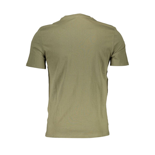 Elegante tee Slim in Fit maschile in cotone biologico